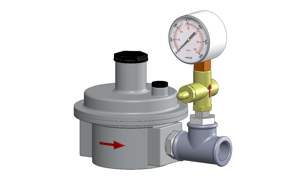 Riduttore di pressione gas 85.9006
